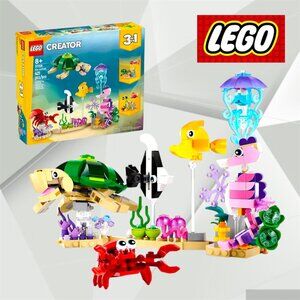LEGO Creator: 3 in 1 Sea Animals Building Set #31158 (421 pcs) *RETIRING SOON*